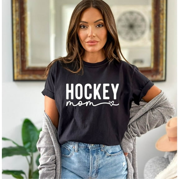 Hockey Mom Shirt, Mother'S Day Gift, Sports Shirt, Sportive Mom For Player Mom, Hockey Player Gift, Hockey Lover Mom, Hockey Mama Tee