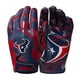 thumbnail image 1 of Guantes de fútbol Wilson NFL Stretch Fit para adultos Houston Texans, 1 of 3