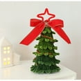 thumbnail image 4 of nTRIUQJ Exquisite Detailed Christmas Tree Desktop Ornament Illuminates Every Corner for a Warm Festive Holiday Season Companion B, 4 of 4