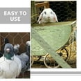 thumbnail image 3 of CRILSTYLEO DIY Multi Use Galvanized Iron Wire Net Plated Silver Hexagonal Mesh Wire Fencing for Garden, 3 of 6