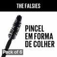 thumbnail image 6 of Maybelline Falsies Washable Mascara, 281-Very Black, 0.25 fl oz (Pack of 6), 6 of 7