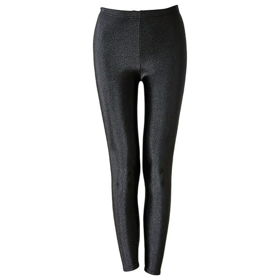 Pantalones elásticos ajustados de cinturta para mujer, pantalones elástico niñas S Zulema Leggings cálidos de invierno