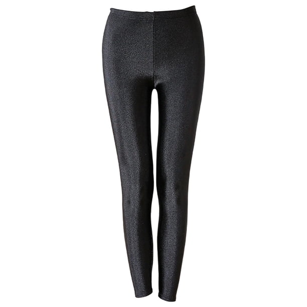 Pantalones elásticos ajustados de cintura alta para mujer, mallas de invierno para adelgazar, para correr, talla S S