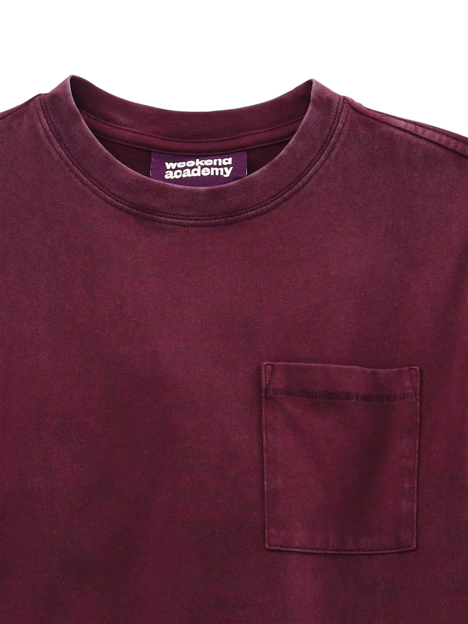 Weekend Academy Boys Pocket T-Shirt with Short Sleeves, Sizes 4-18