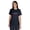 Dark Navy Blue, variant on Social Distance Queen Graphic Tshirt Short Sleeve Women Casual Tee