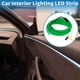 thumbnail image 2 of Cuerda de luz LED EL de 3 metros Unique Bargains, tira de luz brillante para decoración de automóviles, caja de batería (3V) verde, 2 of 7