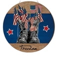 thumbnail image 2 of Tong “Patriotic Independence Day Wooden Door Sign Design For 4th Of July Celebrations Perfect Home Or Idea.”, 2 of 6
