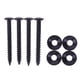 thumbnail image 1 of Bujes De Unión De Cuello De Guitarra Tornillos De Buje De Cuello Para Guitarra Eléctrica Y Bajo Inevent FN007856-01, 1 of 6