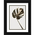 thumbnail image 1 of Artographie Studio 23x32 Black Ornate Wood Framed with Double Matting Museum Art Print Titled - Monstera Gold 04, 1 of 4