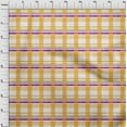 thumbnail image 3 of oneOone Cotton Poplin White Fabric Madras Check Craft Projects Decor Fabric Printed By The Yard 56 Inches Wide, 3 of 4