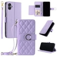 thumbnail image 5 of Funda tipo billetera GANGXUN para Samsung Galaxy A06 – Tapa abatible con correa para mujer, 5 of 5