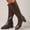 Brown, variant on Long Boots for Women Knee High Chunky High Heels Pointed Toe Fashion Boot for Fall Winter Black 6.5