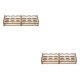 thumbnail image 1 of Estante de pintura de madera Matsuzay Soporte de almacenamiento para herramienta de pintura 12 orificios, 1 of 6