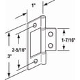 thumbnail image 2 of Bisagra de puerta Prime-Line chapada en latón de 7,62 cm, paquete de 2, 2 of 2