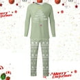 thumbnail image 2 of Shadoumai Matching Family Christmas Pajamas For Couples, Xmas Tree Print Tops Long Sleeve Holiday Sleepwear Sets For Mom Dad Fall Clothes, 2 of 6