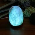 thumbnail image 4 of Touch Dimmer Control Himalayan Salt Lamp, Elegant Wooden Base Crystal Salt Lamp With Negative Ions Release, Natural Landscape Light For Bedside Night Lamp, 4 of 5
