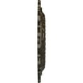 thumbnail image 4 of Ekena Millwork 13 1/4"OD x 6 5/8"ID x 1 1/8"P Orrington Ceiling Medallion (Fits Canopies up to 6 5/8"), Hand-Painted Stone Hearth Crackle, 4 of 5
