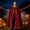 Red, variant on Hooded Cloak with Bow‑Tie Fastening, Elegant Full‑Length Cape for Themed Gathering, Halloween, Stage Performance, Festival , Fancy Dress and Historical Role‑Play Activities (Red)