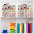 thumbnail image 6 of Yayeee Canvas Storage Basket with Handles for Shelves Fabric Bins Closet Organizer, Gummy Bear Pattern, 6 of 8