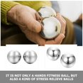 thumbnail image 2 of Stainless Steel Hand Massage Balls for Arthritis Relief (2pcs), 2 of 6