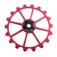 thumbnail image 1 of jinwen Galet de Dérailleur Arrière Roulement en Céramique Roue Jockey Rouge, 1 of 9