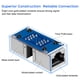 thumbnail image 3 of Acoplador Ethernet QINGLER RJ45 Cat6 Cat7 Cat5e Cat5, paquete de 10, 3 of 6