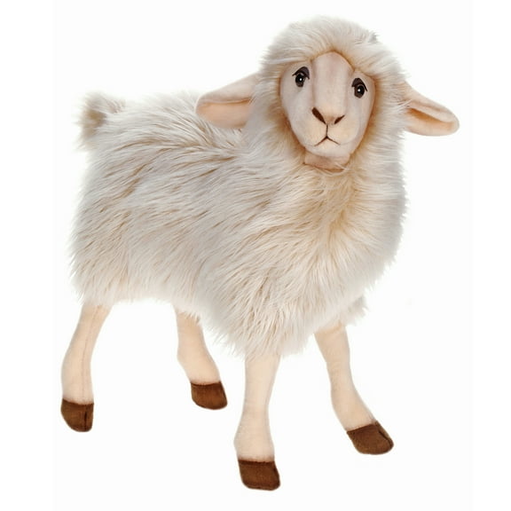 Hansa - White Mama Sheep, 16 Inches