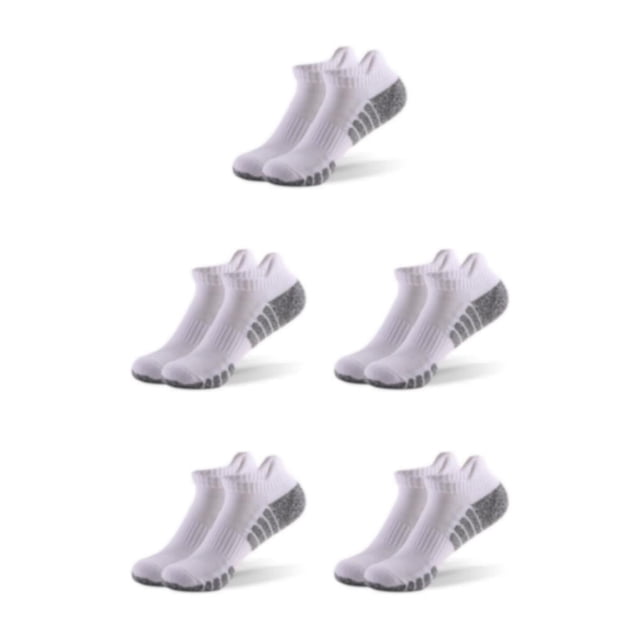 Decodeary Active Printing And Dyeing Socks - Stay Fashionable And Active At Same Time White M(35-38) 5Set