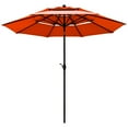thumbnail image 4 of Patiojoy Outdoor Auto-tilt Patio Market Umbrella W/ Double Vented, 4 of 10