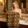 thumbnail image 6 of Kugisaki Household Microfiber Cotton Bath Towel Plaid Towel Soft Absorbent Quick Dry Towel for Home Bathroom Gym 34x76 cm, 6 of 7