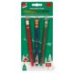 thumbnail image 1 of Erasable pen set 3pcs Legami Christmas gel pens holiday, 1 of 5