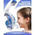 thumbnail image 4 of Máscara de Snorkel G2RISE para Niños con Visión Panorámica de 180°, 4 of 6