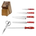 thumbnail image 6 of Lamson Tail-Gater Walnut 4pc BBQ Set w/ Canvas Storage Bag - Fork Tongs & Turner, 6 of 22