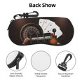 thumbnail image 3 of Bingfone Casino And Sports Print Sunglasses Case Portable Travel Zipper Eyeglasses Case With Hook, 3 of 6