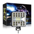 thumbnail image 2 of Mistaha 3-Inch 87W Square LED Work Light with 29 LEDs, Wide Beam Auxiliary Lamp for Driving, Waterproof, Aluminum Shell, 6500K White Light, 2 of 6