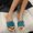 Green, variant on Womens Size 12 Sandals Women's Casual Mules Beach Flat Shoes Bottomed Slippers Comfortable Sandals Walking Sandal on Clearance