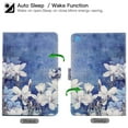 thumbnail image 4 of iPad Air 3 Case, iPad Pro 10.5 Inch Case, Allytech PU Leather Slim Fit Folding Stand Smart Cover Auto Sleep Wake Full Protective Shockproof Cards Pocket Wallet Case for Apple iPad Pro 10.5",Mangnolia, 4 of 6