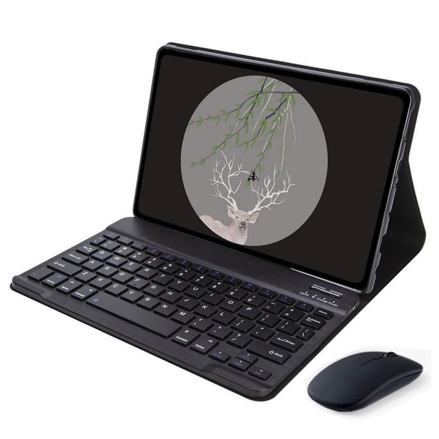 For Mi Pad 6 Case with Keyboard Case for Xiaomi Pad 6 2023 for Xiaomi Pad 6 Pro 11 inch Tablet Cover Keyboard Teclado Funda black with mouse French(QWERTY)