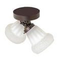 thumbnail image 7 of Meyda Tiffany 254394 Puffy Rose 2 Light 12" Wide Semi-Flush Ceiling Fixture - MultiColor, 7 of 7