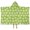 Green Daisy Flower, variant on Lightpink Daisy Flower Purple Blooms Pattern Hooded Bath Towel,50"x30" for Ages 3 To 12 Kids, Quick Dry Lightweight Soft Microfiber Hood Beach Towel Cover Up for Kids