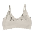 thumbnail image 5 of Womens Seamless T-Shirt Bras Wireless Comfy Jelly Bra, Full Coverage Bralette No Show Under Clothes(Light Pink,L), 5 of 5