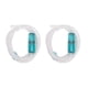 thumbnail image 1 of 2 Pcs Nasal Oxygen Tube Elastic Silicone Oxygen Tube Nasal Cannula Oxygen Tubing Connectors, 1 of 5
