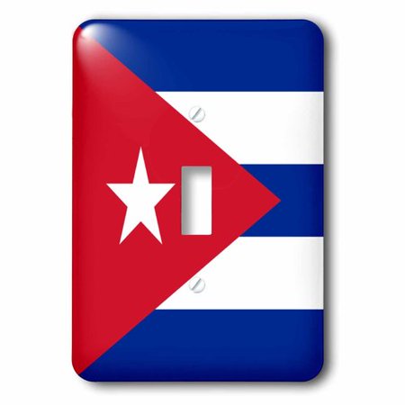 3drose Flag Of Cuba Cuban Blue Stripes Red Triangle White Star