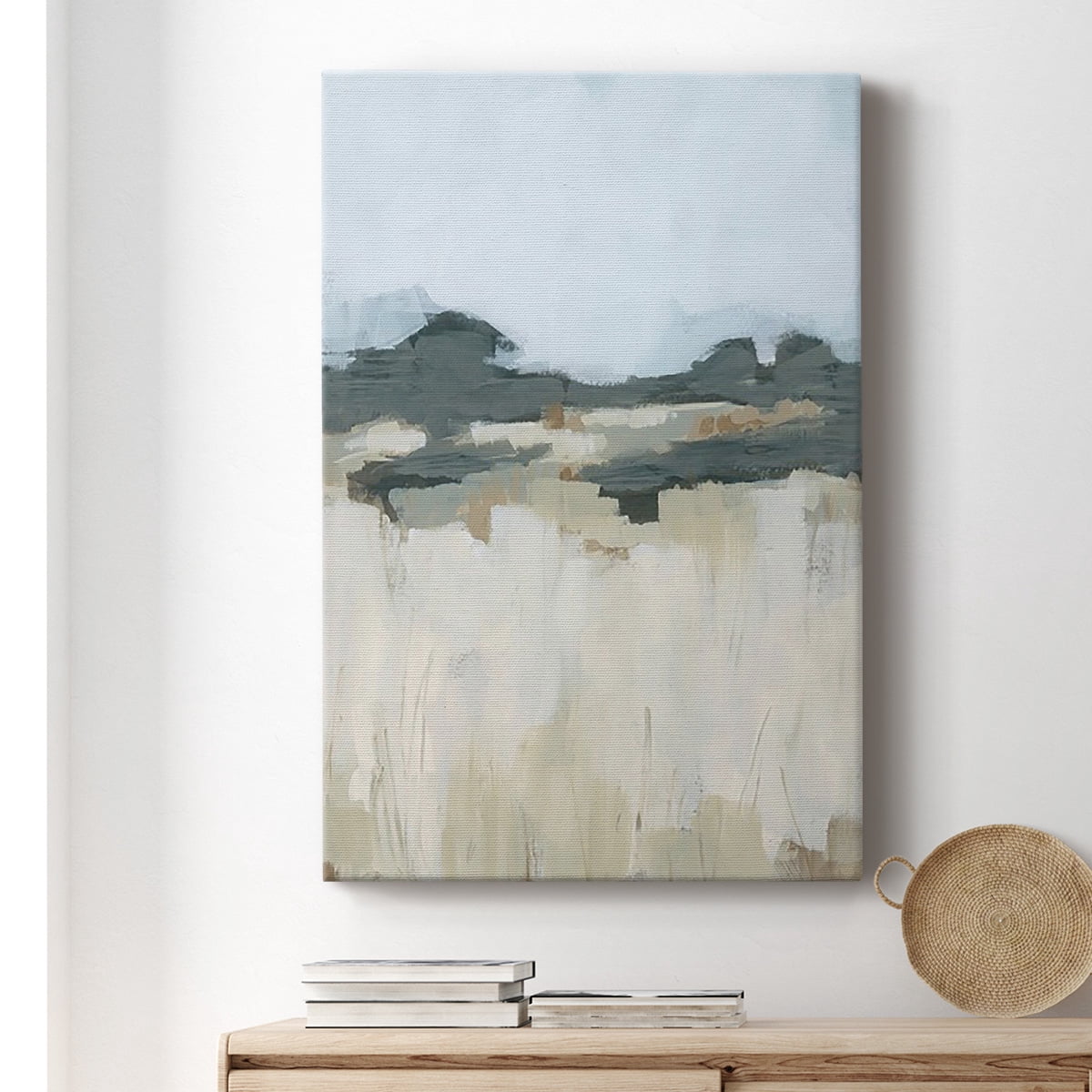 Brushstroke Badlands II Premium Gallery Wrapped Canvas - Ready to Hang