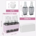 thumbnail image 3 of Skycase Travel Toiletries Containers - TSA Approved Travel Bottles Refillable Shampoo Perfume - Travel Size Essentials, Airplane Travel Mini Kit, 3 of 7