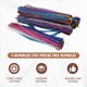 thumbnail image 4 of 400 limpiapipas, 10 colores diferentes, varillas de chenilla, suministros para manualidades, purpurina para manualidades DIY., 4 of 5