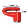 thumbnail image 5 of AOOOWER Motorcycle Bike AntiTheft Wheel Disc Brakes Lock, Safety Disc Wheel Lock with Key, Mountain Bicycles Brakes Padlock, 5 of 12