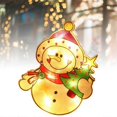 thumbnail image 3 of Christmas Window Light LED Suction Cup Hanging Light Window Bar Festive Christmas Atmosphere Decorat, 3 of 5