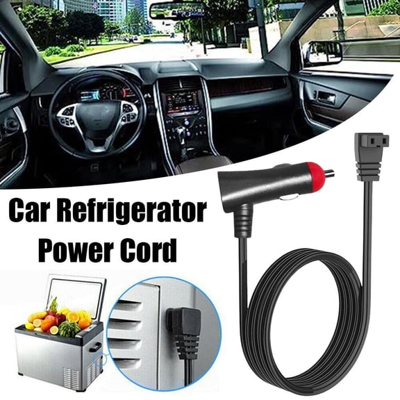 QHUDLV 12V/24V Power Cord Cable - For Car Refrigerators and Fridges