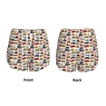 thumbnail image 3 of Salouo Transport Print Women's 2 in 1 Running Shorts Double-Layer Shorts Athletic Workout Gym Yoga Shorts Running Shorts for Women-X-Large, 3 of 7